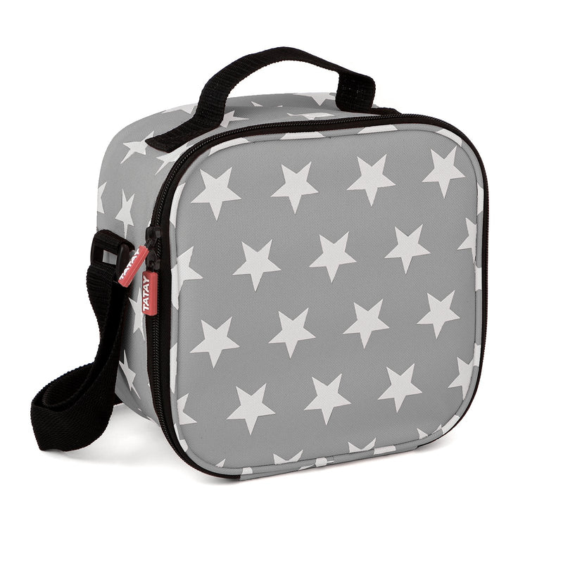 TATAY Kit Bolsa Térmica Porta Alimentos Urban Food y Botella Urban Drink, Stars Grey