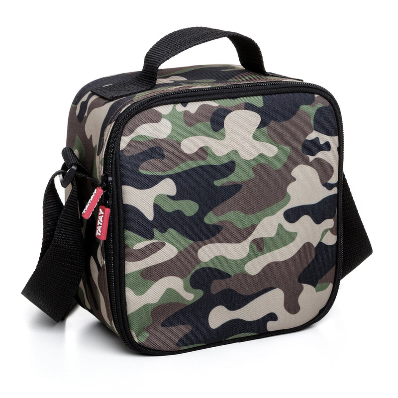 TATAY Kit Bolsa Térmica Porta Alimentos Urban Food y Botella Urban Drink, Camouflage
