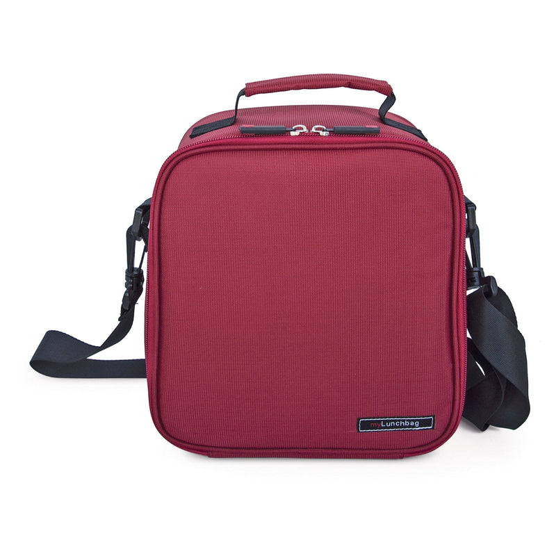 IRIS Basic - Bolsa Térmica Porta Alimentos 3.8L con Recipientes, Rojo
