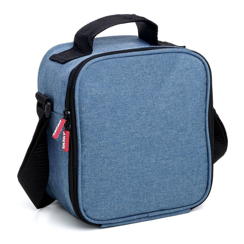 TATAY Kit Bolsa Térmica Porta Alimentos Urban Glass y Botella Urban Drink, Denim Blue