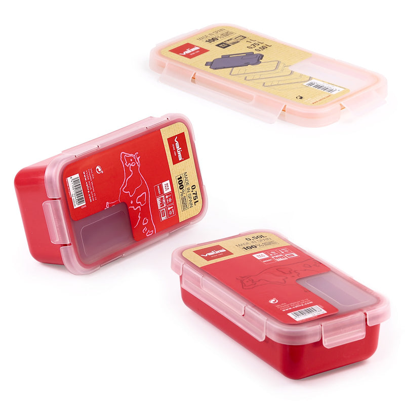 VALIRA Nomad - Recipiente Rectangular 0.75L en Plástico Cerámico PBT