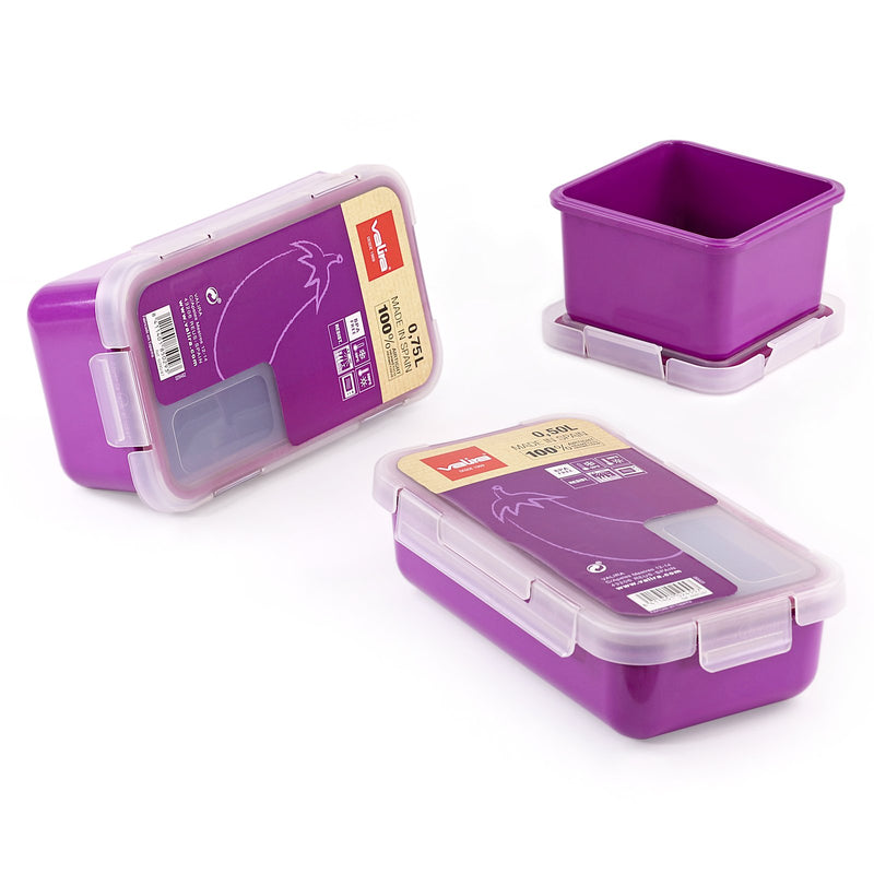 VALIRA Nomad - Recipiente Rectangular 1L en Plástico Cerámico PBT
