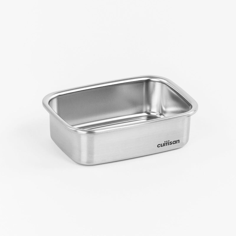 Cuitisan Signature - Recipiente Rectangular 0.35L en Cromosteel. Apto Microondas