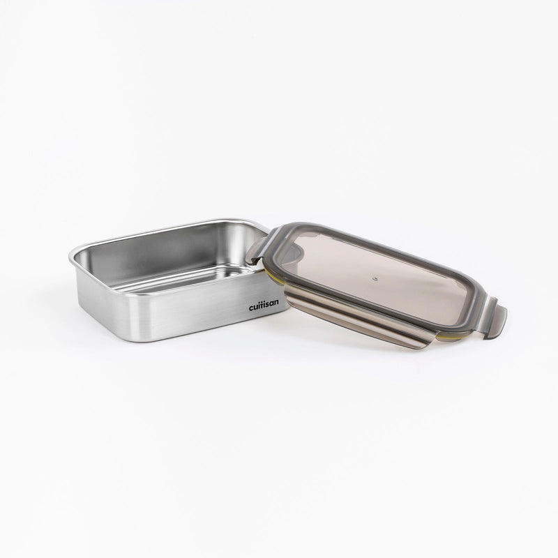 Cuitisan Signature - Recipiente Rectangular 2.4L en Cromosteel. Apto Microondas