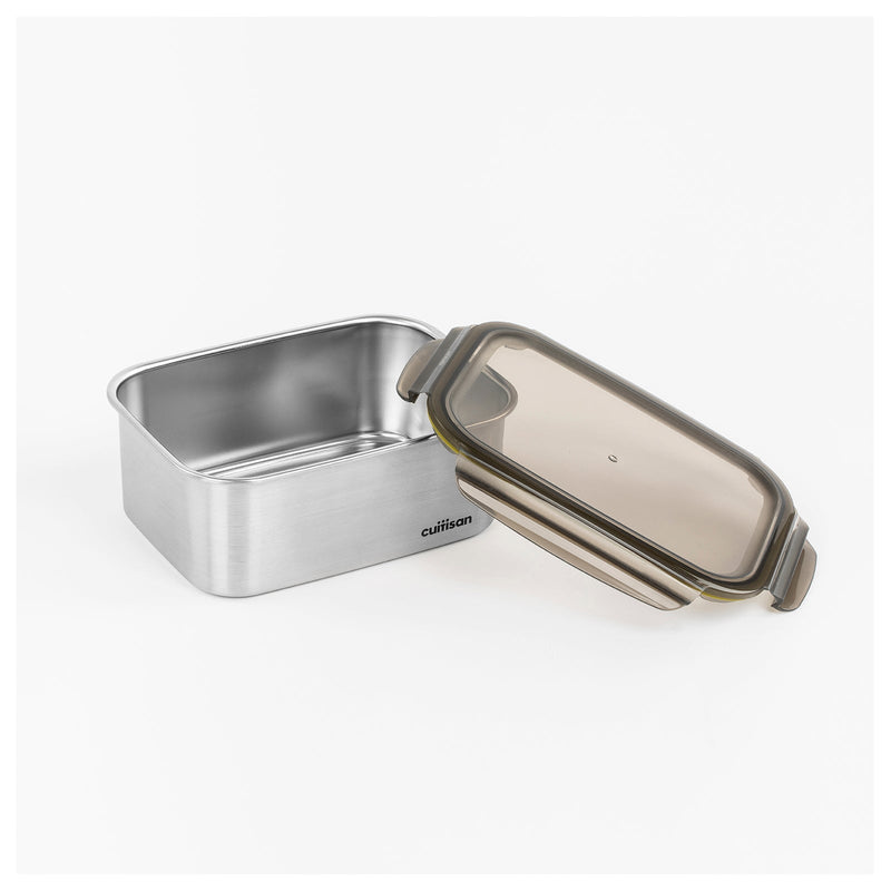 Cuitisan Signature - Recipiente Rectangular 3.3L en Cromosteel. Apto Microondas
