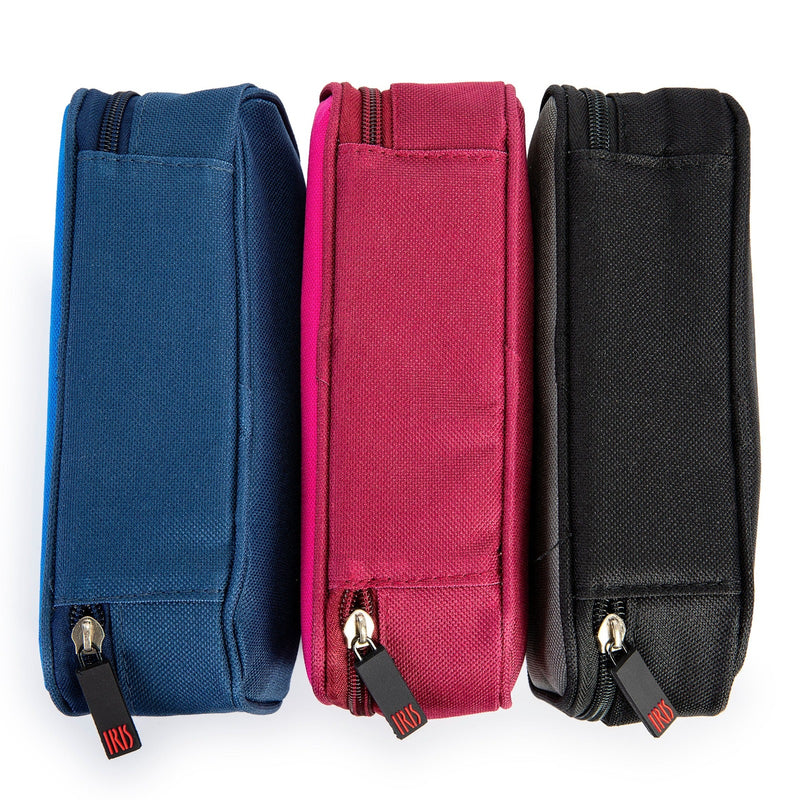 IRIS Fun - Porta Bocadillos Termoinsulado con Cierre de Cremallera, Negro