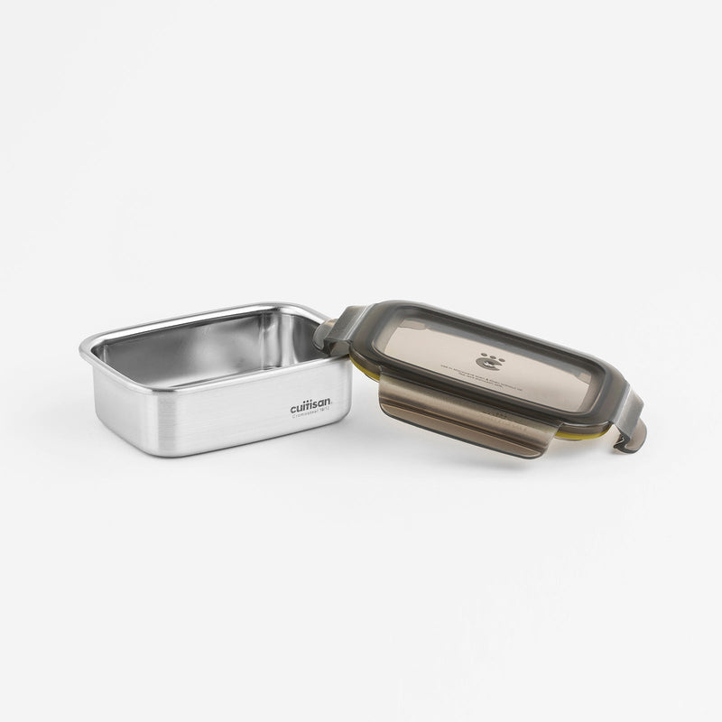 Cuitisan Signature - Recipiente Rectangular 0.35L en Cromosteel. Apto Microondas