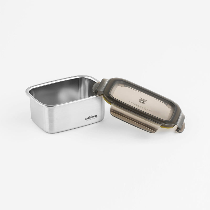 Cuitisan Signature - Recipiente Rectangular 0.53L en Cromosteel. Apto Microondas