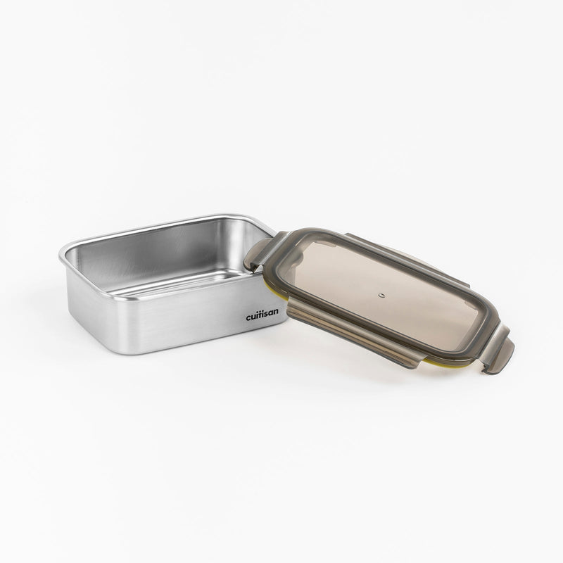 Cuitisan Signature - Recipiente Rectangular 1.4L en Cromosteel. Apto Microondas
