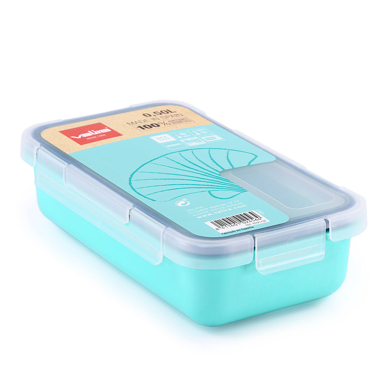 VALIRA Satin Mini - Bolsa Térmica Porta Alimentos Satinada. Incluye Recipientes de 0.75L y 0.5L