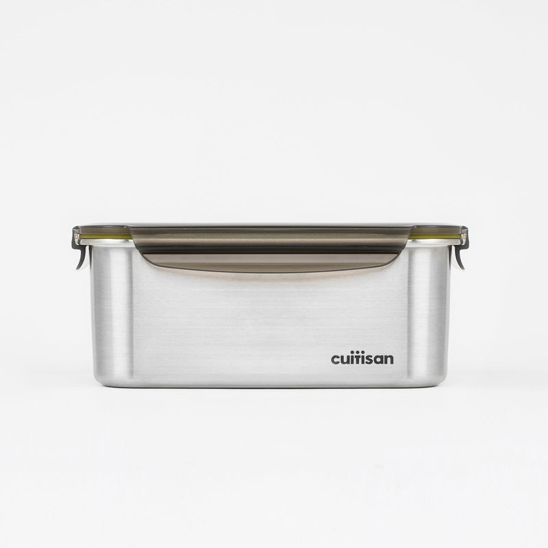 Cuitisan Signature - Recipiente Rectangular 3.3L en Cromosteel. Apto Microondas