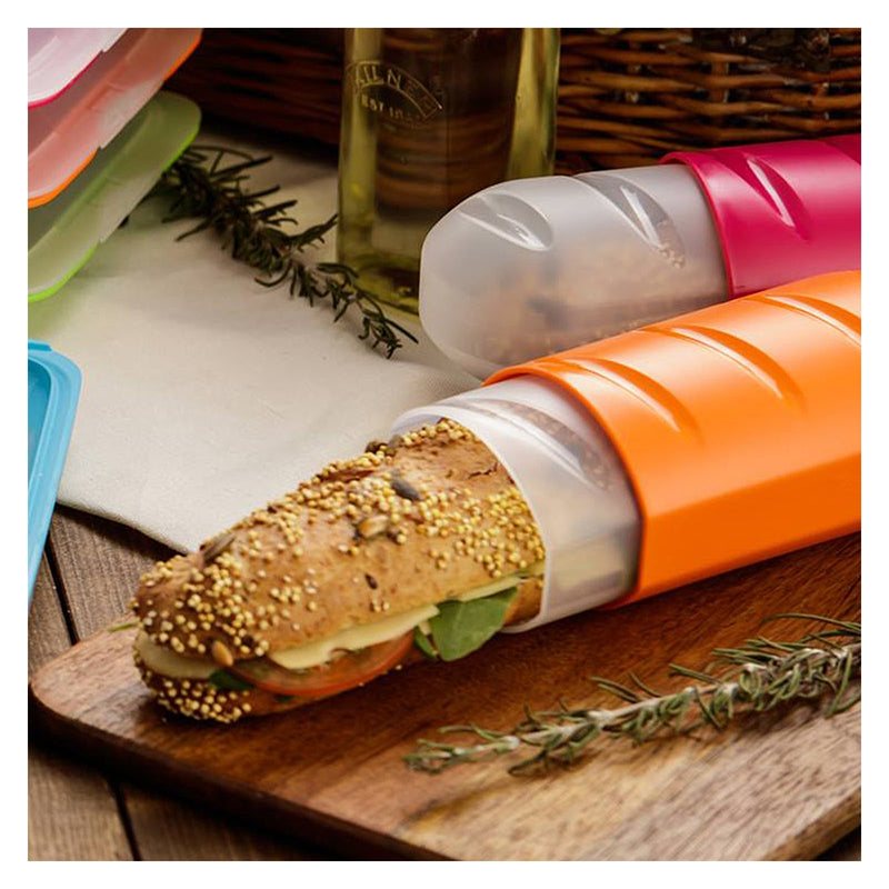 Porta Bocadillo Extensible, Reutilizable y Ecológico TATAY Libre de BPA