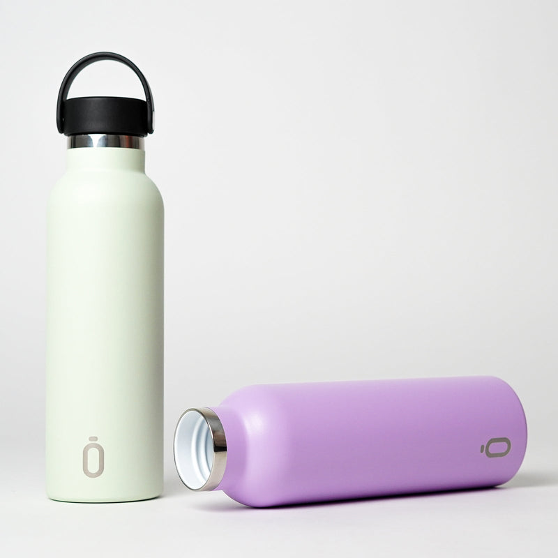 Runbott Zodiac - Botella Térmica Sport de 0.6L con Interior Cerámico. Cáncer Esmeralda