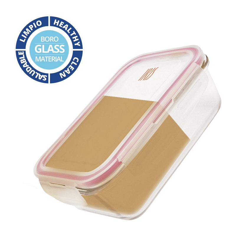 IRIS Basic - Bolsa Térmica Porta Alimentos 3.8L con Recipientes y Cubiertos Incluidos. Gris