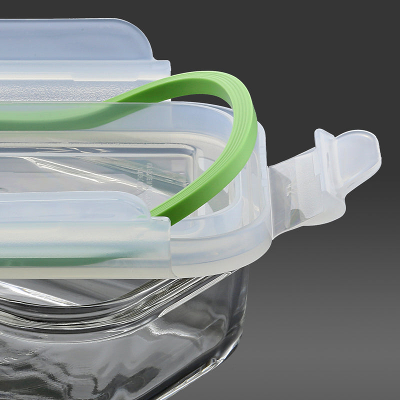 VALIRA Compact - Bolsa Térmica Porta Alimentos Plegable. Incluye Recipientes de Vidrio de 715ml, Negro