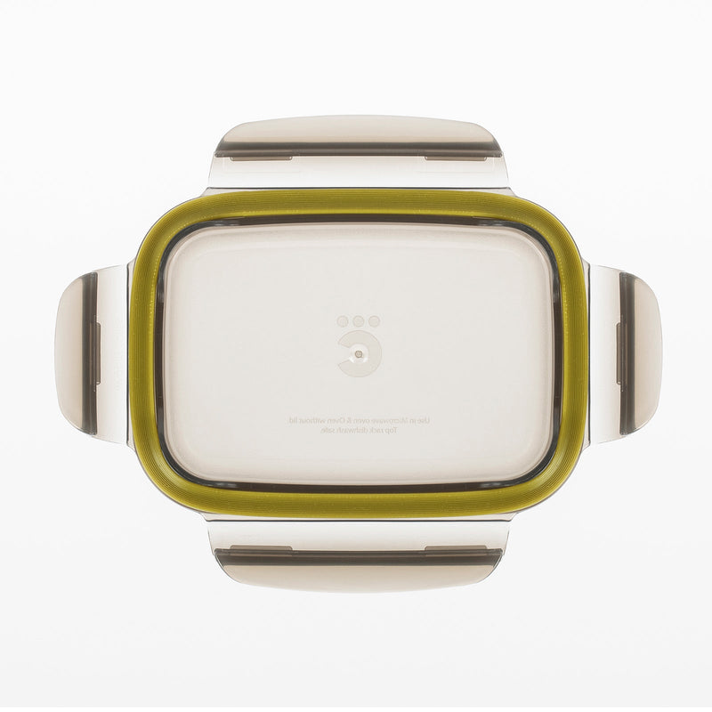 Cuitisan Signature - Recipiente Rectangular 0.35L en Cromosteel. Apto Microondas