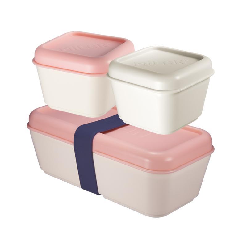 MILAN - Recipiente Rectangular 0.75L en Plástico PP05, Azul
