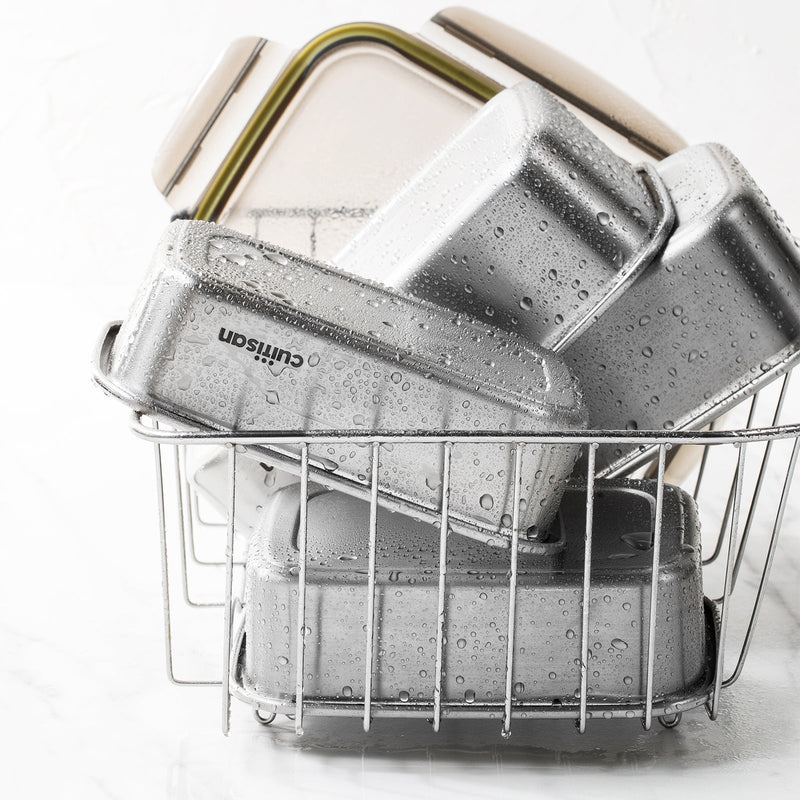 Cuitisan Signature - Recipiente Rectangular 1.4L en Cromosteel. Apto Microondas