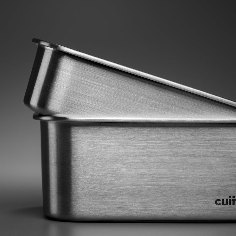 Cuitisan Signature - Recipiente Rectangular 2.4L en Cromosteel. Apto Microondas
