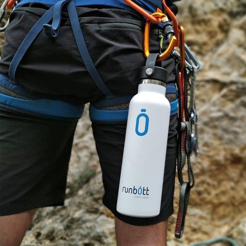 Runbott Zodiac - Botella Térmica Sport de 0.6L con Interior Cerámico. Aries Esmeralda