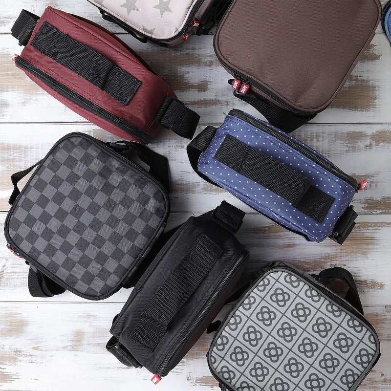 TATAY 1167550 - Bolsa Térmica Porta Alimentos Urban Food Casual Black y Cubiertos