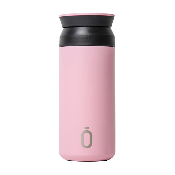 RUNBOTT Coffee - Vaso Térmico 350 ml en Acero Inoxidable con Interior Cerámico. Rosa