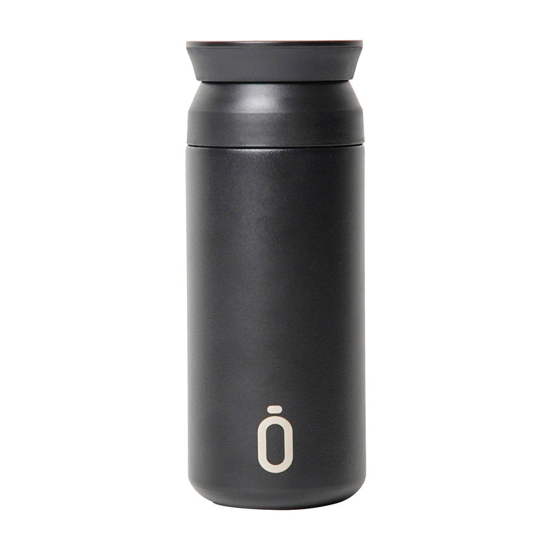 RUNBOTT Coffee - Vaso Térmico 350 ml en Acero Inoxidable con Interior Cerámico. Negro