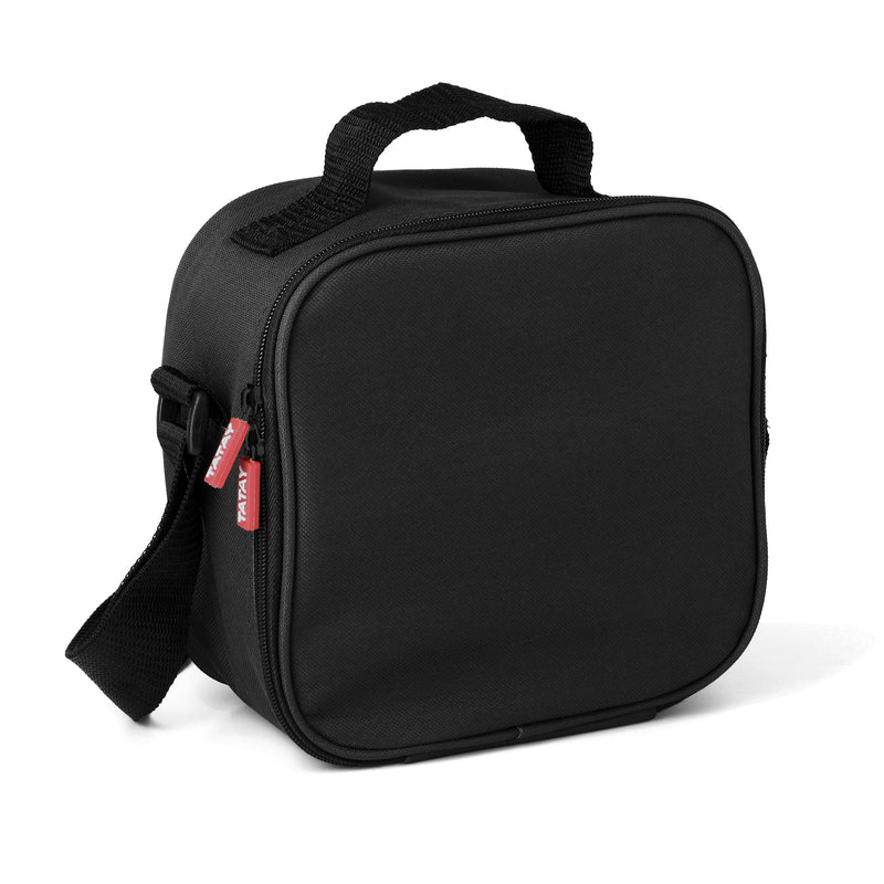 TATAY Kit Bolsa Térmica Porta Alimentos Urban Food y Botella Urban Drink, Black Edition