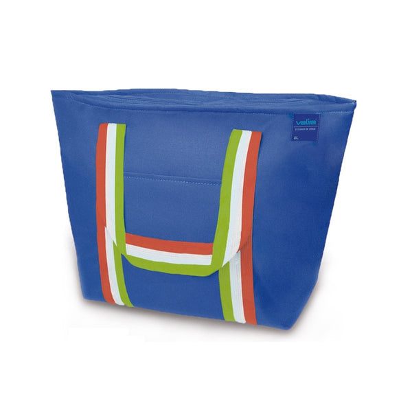 VALIRA Playa - Bolsa Térmica Porta Alimentos 16L con Doble Asa. Azul