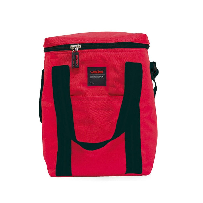 VALIRA Polar - Bolsa Térmica Porta Alimentos 16L con Doble Asa. Rojo