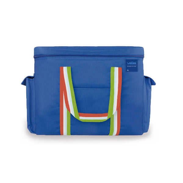 VALIRA Playa - Bolsa Térmica Porta Alimentos 22L con Doble Asa. Azul