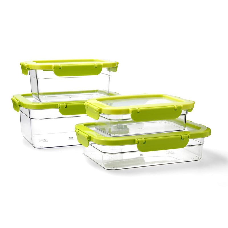 QUID Samba - Recipiente Rectangular Hermético de 1L en Plástico Reciclado SAN