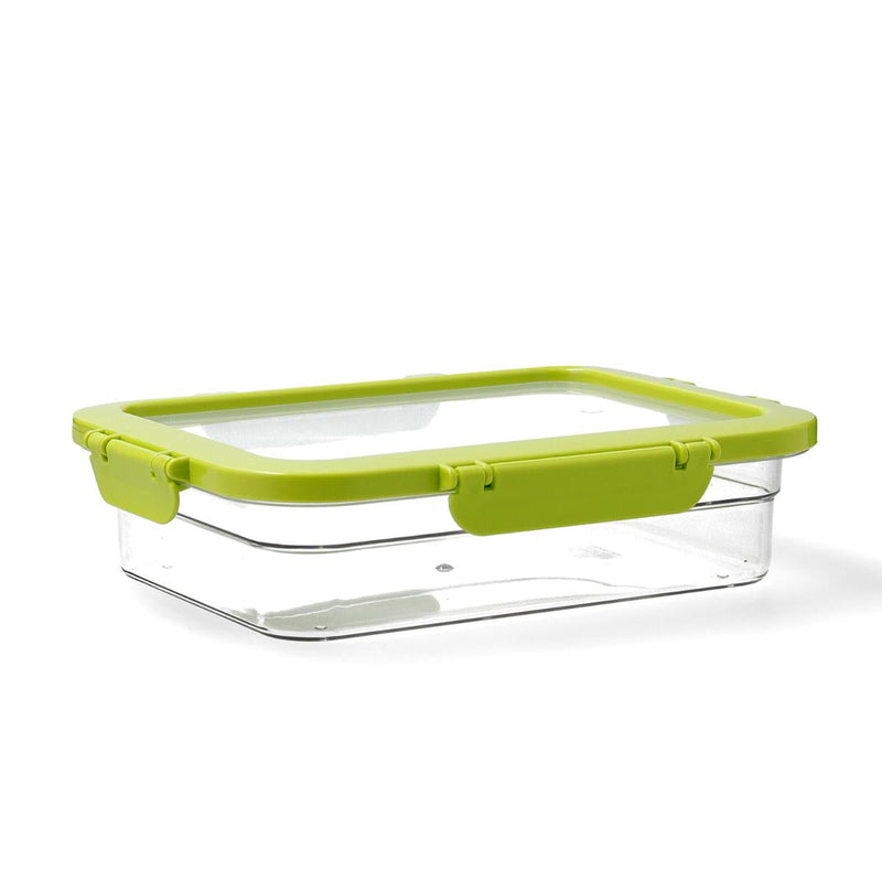 QUID Samba - Recipiente Rectangular Hermético de 1.3L en Plástico Reciclado SAN