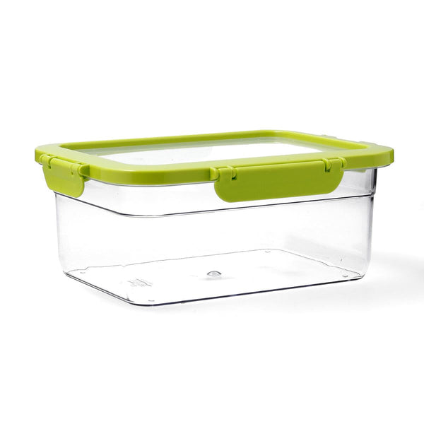 QUID Samba - Recipiente Rectangular Hermético de 2.2L en Plástico Reciclado SAN
