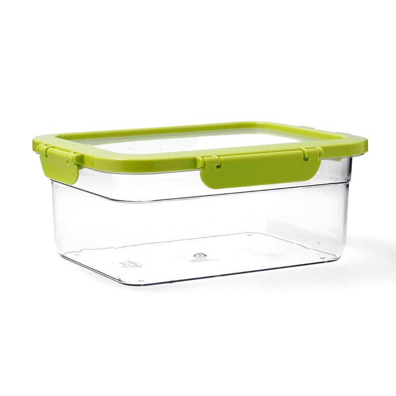 QUID Samba - Recipiente Rectangular Hermético de 2.2L en Plástico Reciclado SAN