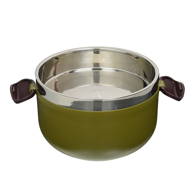 QUID GO XTREM - Recipiente Redondo 1L con Interior en Acero Inoxidable