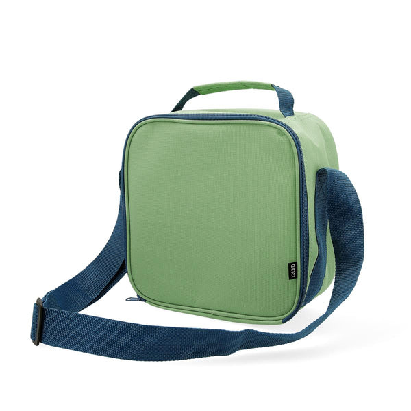 QUID Samba - Bolsa Térmica Porta Alimentos Flexible con Asa Bandolera, Verde