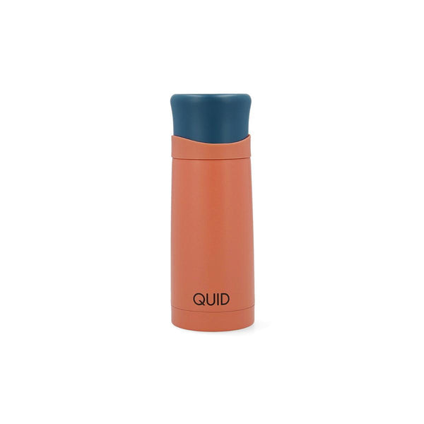 QUID Samba - Termo Pequeño de 0.35L para Café o Té en Acero Inoxidable, Color Coral