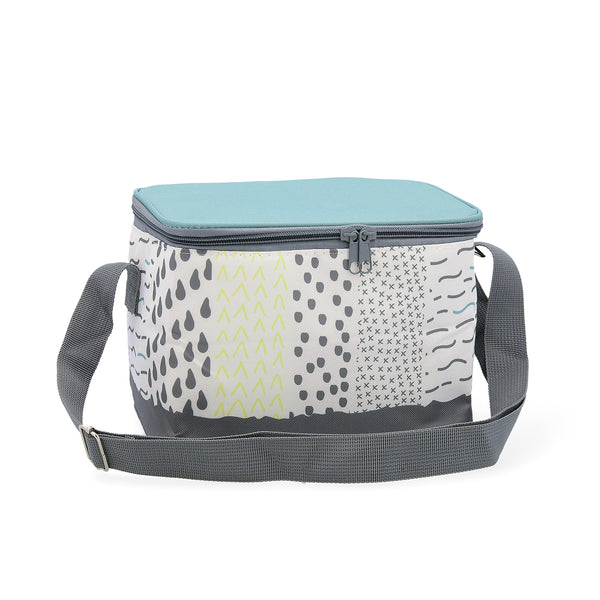 QUID 7885032 - Bolsa Infantil Isotérmica Porta Alimentos "Energy" Verde, 4L