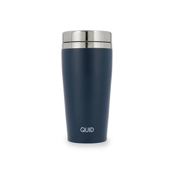 QUID Samba - Vaso Térmico 0.45L para Café en Acero Inoxidable, Azul