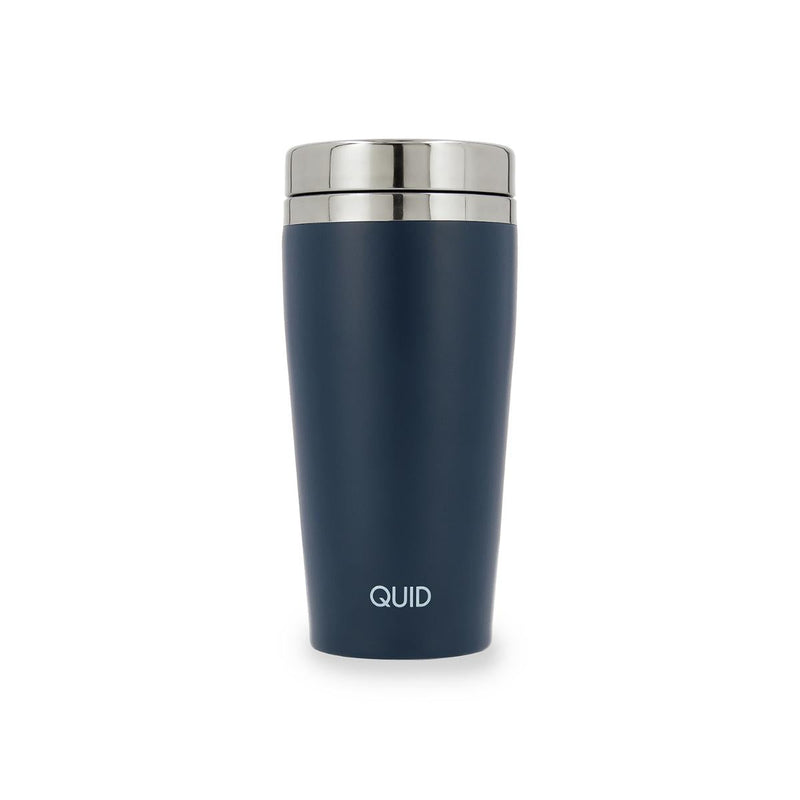 QUID Samba - Vaso Térmico 0.45L para Café en Acero Inoxidable, Azul