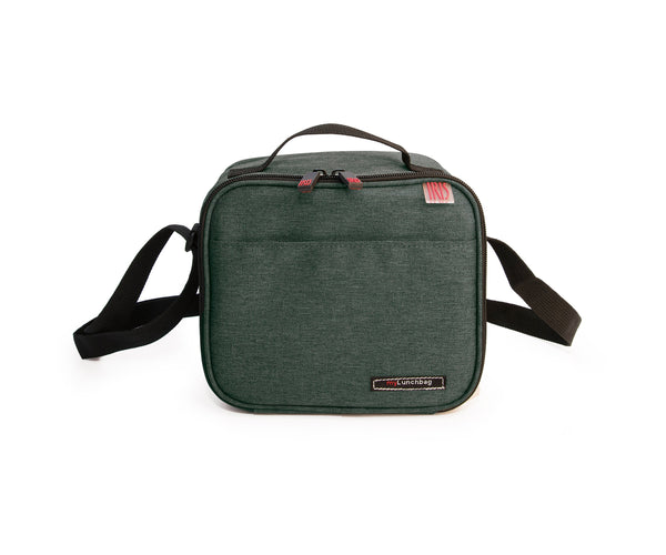 IRIS City - Bolsa Térmica Porta Alimentos 4L con Recipientes, Verde