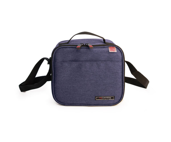 IRIS City - Bolsa Térmica Porta Alimentos 4L con Recipientes, Azul