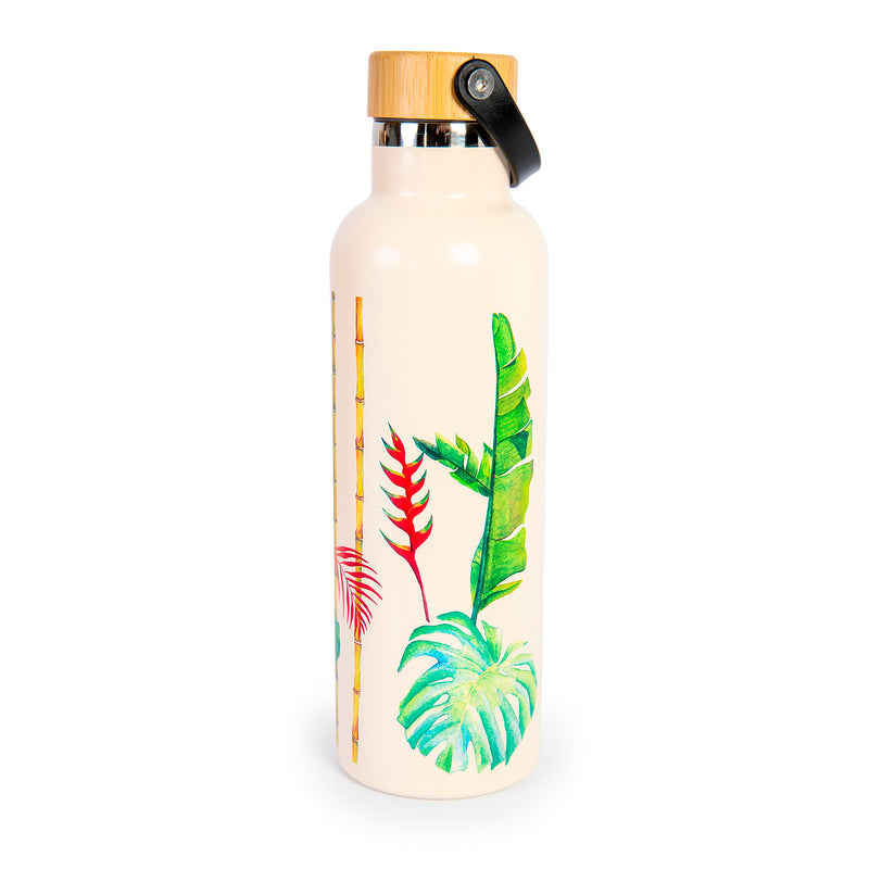 IRIS Bali - Botella Térmica 0.75L en Acero Inoxidable, Estampada