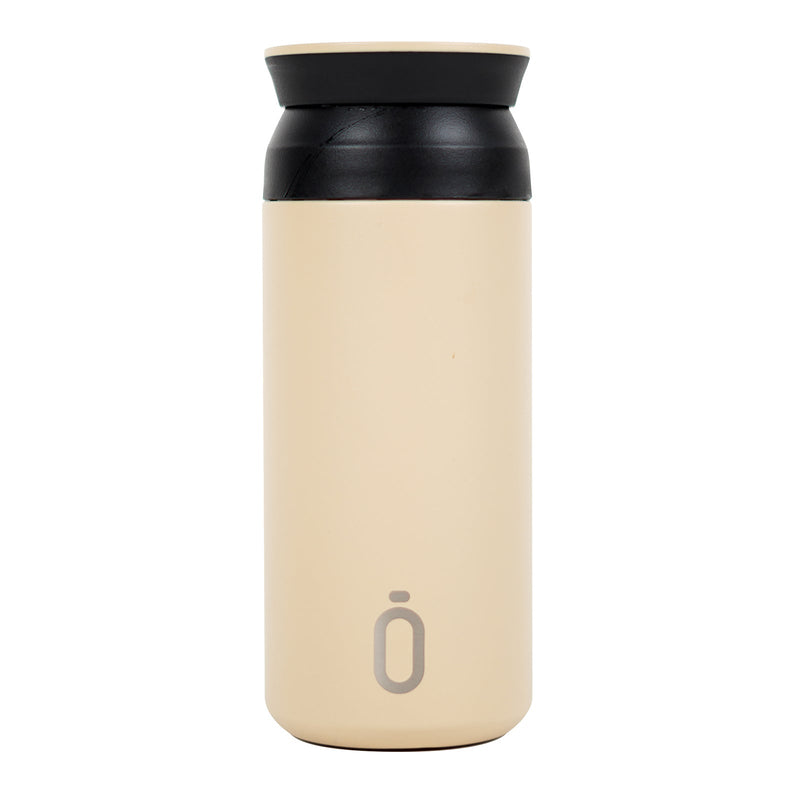 RUNBOTT Coffee - Vaso Térmico 350 ml en Acero Inoxidable con Interior Cerámico. Crema