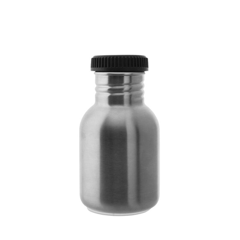 LAKEN Flying Teddys - Botella de Agua Infantil 0.35L en Acero Inoxidable. Azul