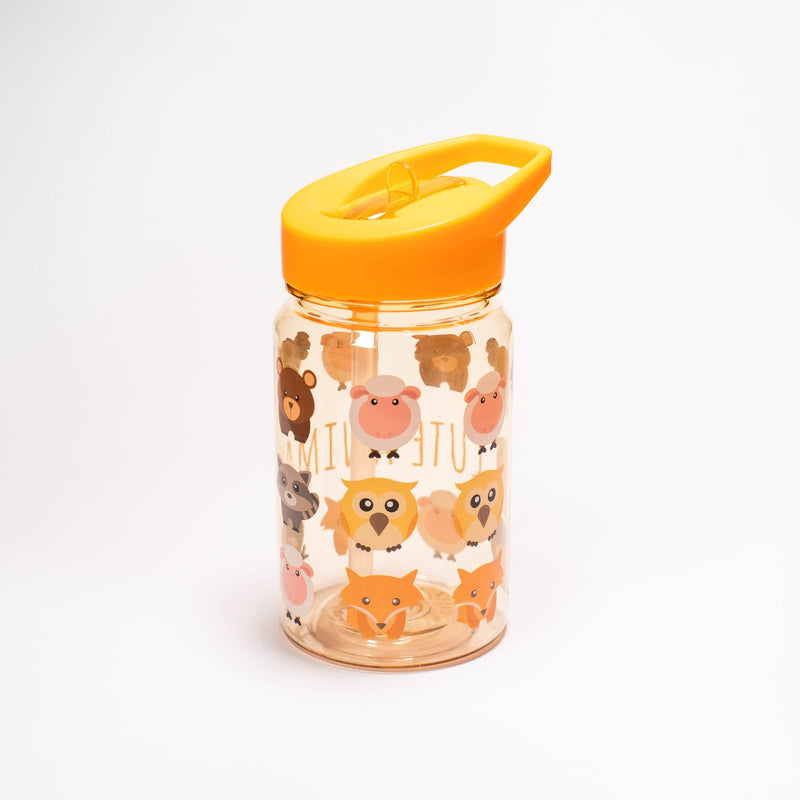 Water Revolution - Botella Infantil de Tritán 450 ml, Kids Animales