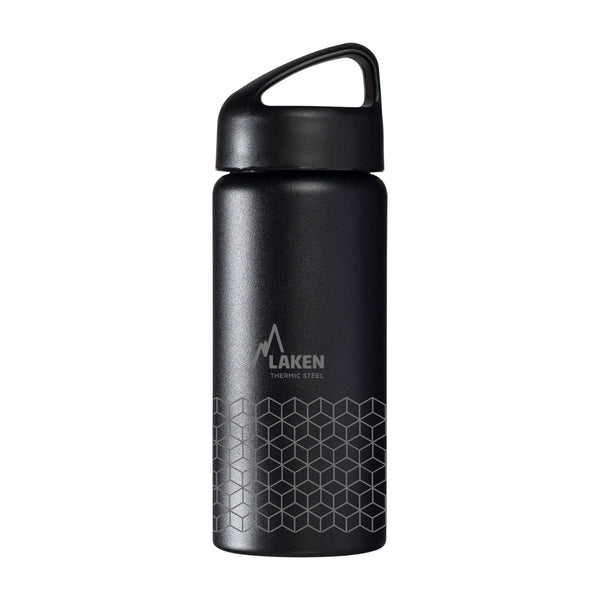 LAKEN Classic Dynamics - Botella Térmica 0.5L en Acero Inoxidable. Modelo Hexa