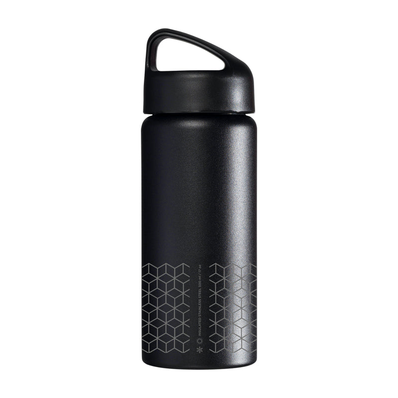LAKEN Classic Dynamics - Botella Térmica 0.5L en Acero Inoxidable. Modelo Hexa