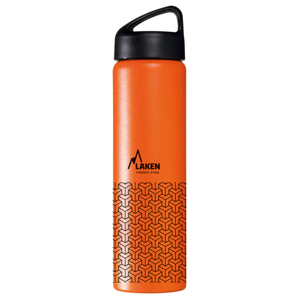 LAKEN Classic Dynamics - Botella Térmica 0.75L en Acero Inoxidable. Modelo Greg